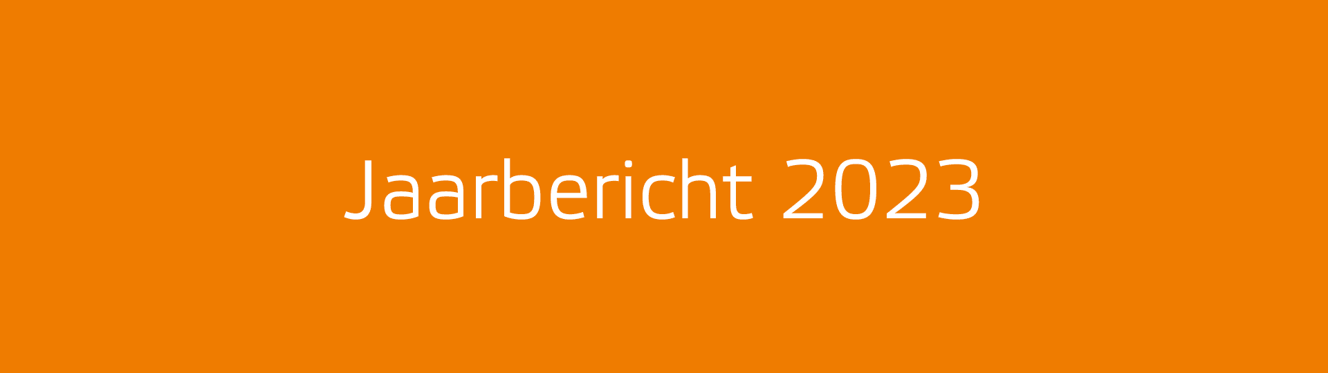Jaarbericht 2023