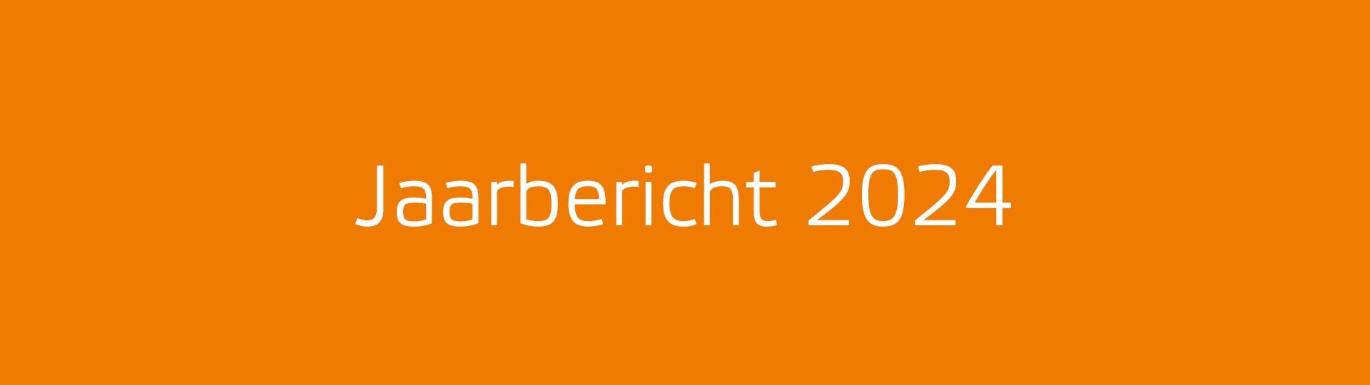 Jaarbericht 2024