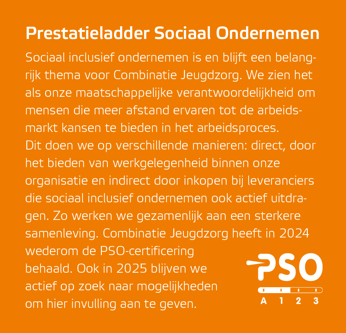 Prestatieladder Sociaal Ondernemen￼ Sociaal inclusief ondernemen is en blijft een belangrijk thema voor Combinatie Je...