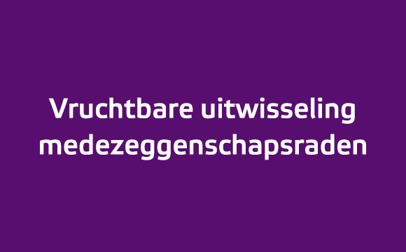 Vruchtbare uitwisseling medezeggenschaps­raden
